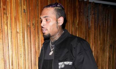 Chris Brown's Car Gets Into an Accident at the Valet While Attending Star-Studded Party - www.justjared.com