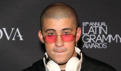 Bad Bunny Wears Nothing at All in Hot New Selfie! - www.justjared.com