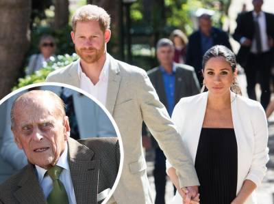 Here's Why Meghan Markle Will Not Attend Prince Philip's Funeral With Prince Harry - perezhilton.com