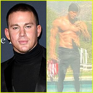 Hello to Channing Tatum & His Abs - See His New Shirtless Selfie! - www.justjared.com