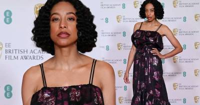 BAFTAs: Corinne Bailey Rae dons a midi dress and ankle boots - www.msn.com - county Hall