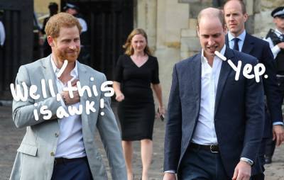 Prince Harry & Prince William Reportedly Plan To Walk 'Shoulder-To-Shoulder' At Prince Philip's Funeral - perezhilton.com - Britain