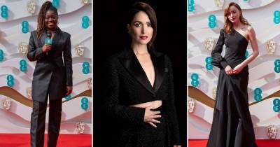 Back to black (and white): Baftas style sticks to dressing-up classics - www.msn.com