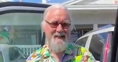 Billy Connolly shows off unique style with colourful tartan trousers in rare video - www.dailyrecord.co.uk - Scotland - USA - Florida
