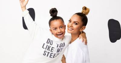 Alesha Dixon poses with daughter Azura as she launches gender-neutral children’s collection with George at Asda - www.ok.co.uk
