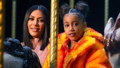 North West, 7, Expertly Creates A Fake Scar On Her Face With Special Effects Makeup — Pic - hollywoodlife.com