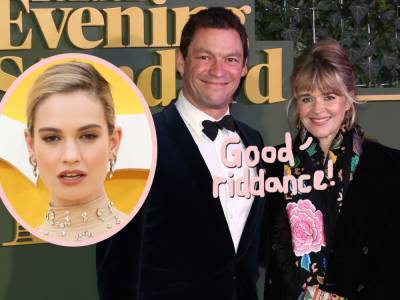 Dominic West’s Wife Gave Him An Ultimatum About Lily James After Cheating Scandal! - perezhilton.com - Rome