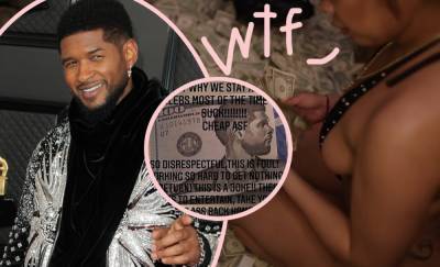 Usher Accused Of Paying Strippers With FAKE Money -- With His Face On It! - perezhilton.com