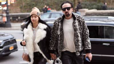 Nicolas Cage, 57, Takes New Wife Riko Shibata, 27, To His Star On Hollywood Walk Of Fame — Pics - hollywoodlife.com