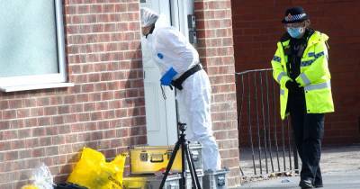 Salford stabbing death: Forensic investigators shut Eccles road as two men arrested on suspicion of murder - www.manchestereveningnews.co.uk