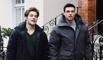 Richard Madden & Froy Gutierrez Seen Together Again in London - See Every Photo! - www.justjared.com - London