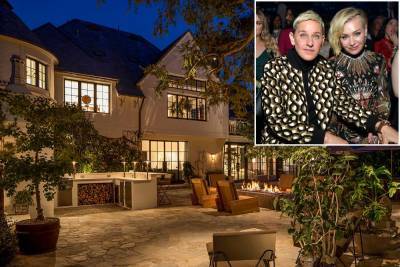 Ellen Degeneres - Adam Levine - Portia De-Rossi - Ellen sells Adam Levine’s old Beverly Hills home for $47M after price cut - nypost.com