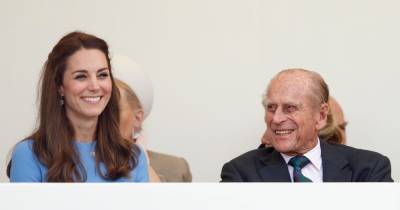 Kate Middleton's most precious moments with her grandfather-in-law Prince Philip - www.ok.co.uk