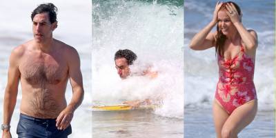 Sacha Baron Cohen Tries Surfing in Australia, Gets Caught Up in a Wave! - www.justjared.com - Australia