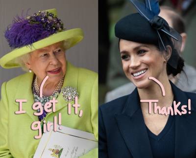 Queen Elizabeth 'Understands' Why Meghan Markle Is Missing Prince Philip's Funeral - perezhilton.com