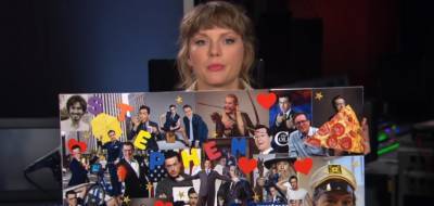 Taylor Swift Tries to Prove 'Hey Stephen' Isn't About Stephen Colbert - Watch Now! - www.justjared.com