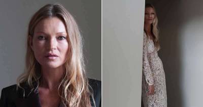 Kate Moss looks flawless in bridal-inspired gown for gorgeous new campaign - www.msn.com