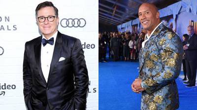 Stephen Colbert Begs The Rock Not To Run For President: ‘We Don’t Need Another Celebrity’ - hollywoodlife.com - USA