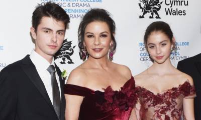 Catherine Zeta-Jones reveals her kids are ready to make their acting debut - us.hola.com