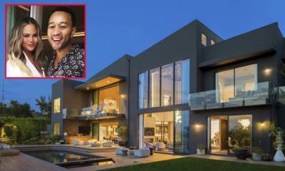 John Legend and Chrissy Teigen reduce millions of dollars from the asking price of their Beverly Hills mansion - us.hola.com