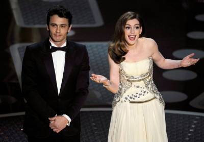 Oscar Writers Recall James Franco-Anne Hathaway Pairing As ‘The World’s Most Uncomfortable Blind Date’ - etcanada.com