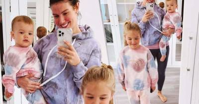 Rebekah Vardy beams as she shares sweet snap with her daughters - www.msn.com - city Leicester