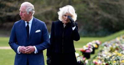 Prince Charles and Duchess Camilla Get Emotional During Visit to Memorial Garden After Prince Philip’s Death - www.usmagazine.com - London