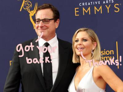 Bob Saget Defends TV Daughter Candace Cameron Bure Against Haters Calling Her Personality ‘Fake’ - perezhilton.com