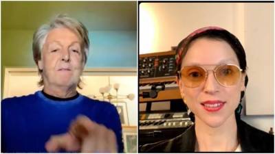 Paul McCartney and St. Vincent Talk One-Man and One-Woman Bands — and Beatles — on Instagram - variety.com