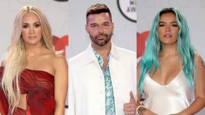 Carrie Underwood, Ricky Martin, Karol G and More Best Dressed at the 2021 Latin AMAs - www.etonline.com - USA - Florida