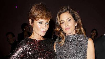 Helena Christensen, 52, Cindy Crawford, 55, Look Flawless As They Pose For The Ultimate Supermodel Selfie - hollywoodlife.com