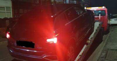 Flash Audi seized by police just TWO days after delivery - as driver caught without licence - www.manchestereveningnews.co.uk
