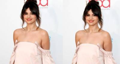 Selena Gomez gets a new tattoo; Shows off a delicate cross inked on her collarbone - www.pinkvilla.com