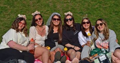 Scots bride-to-be thrown surprise hen party in Glasgow park as Covid restrictions eased - www.dailyrecord.co.uk - Scotland
