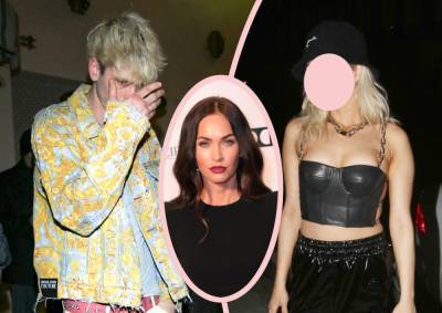 Machine Gun Kelly Spotted Sneaking Out Of Nightclub With Mystery Blonde! Should Megan Fox Be Worried?? - perezhilton.com