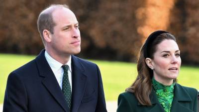 Prince William and Kate Middleton Arrive to Prince Philip's Funeral - www.etonline.com