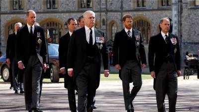 Princes Harry and William reunite at Prince Philip's funeral for first time amid rift, separated in procession - www.foxnews.com