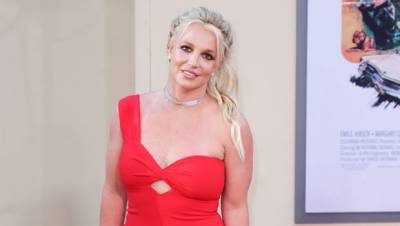 Britney Spears Rocks A Crop Top As She Finally Explains What Her Cryptic ‘Red’ Clues Mean — Watch - hollywoodlife.com - New York
