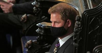 Prince Harry Sits Alone at Prince Philip’s Funeral as Prince William Joins Duchess Kate for Service - www.usmagazine.com