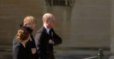 Princes Harry and William show unbreakable brotherly bond as they reunite at Prince Philip's funeral - www.ok.co.uk