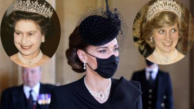 Kate Middleton Wears Meaningful Necklace to Prince Philip's Funeral - www.etonline.com