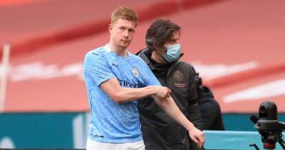 Man City suffer injury blow as Kevin de Bruyne limps out of Chelsea FA Cup semi-final - www.manchestereveningnews.co.uk - Manchester