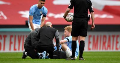 Pep Guardiola gives De Bruyne injury update as Man City lose FA Cup semi-final - www.manchestereveningnews.co.uk - Manchester