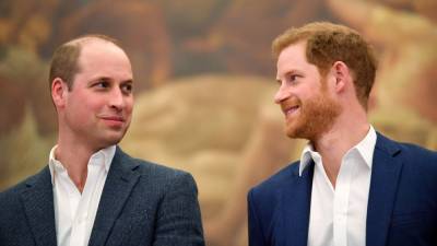 Video of Prince Harry and Prince William Talking Is Making People on Twitter Emotional - www.glamour.com