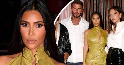 Kim Kardashian parties with birthday girl Victoria Beckham in Miami - www.msn.com - Miami