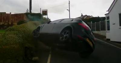 Dangerous driver crashed into two cars and a wall as he tried to escape from police - www.manchestereveningnews.co.uk - Manchester