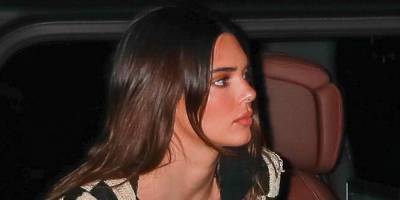 Kendall Jenner Checks Out Dinner at Craig's - www.justjared.com - Los Angeles