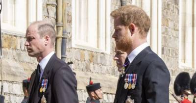 Prince Philip’s funeral ‘forced Harry and William to face their feelings head on’ as they begin healing process, says royal expert - www.ok.co.uk - USA