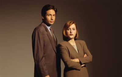 ‘The X-Files’ stars Gillian Anderson and David Duchovny reunite in new photo - www.nme.com