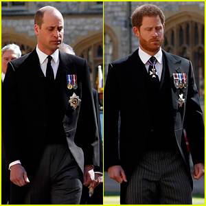 Lip Reader Reveals What Prince Harry & Prince William Said to Each Other After Prince Philip's Funeral - www.justjared.com